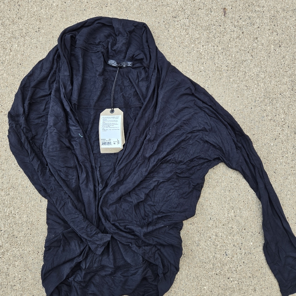 prAna Foundation Munra Wrap Cardigan Sweater NWT Medium